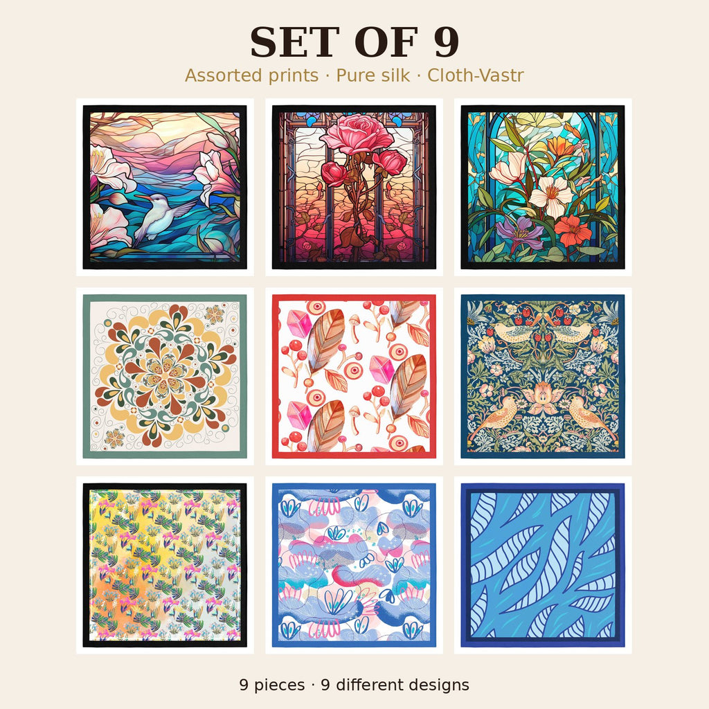 Set of 9