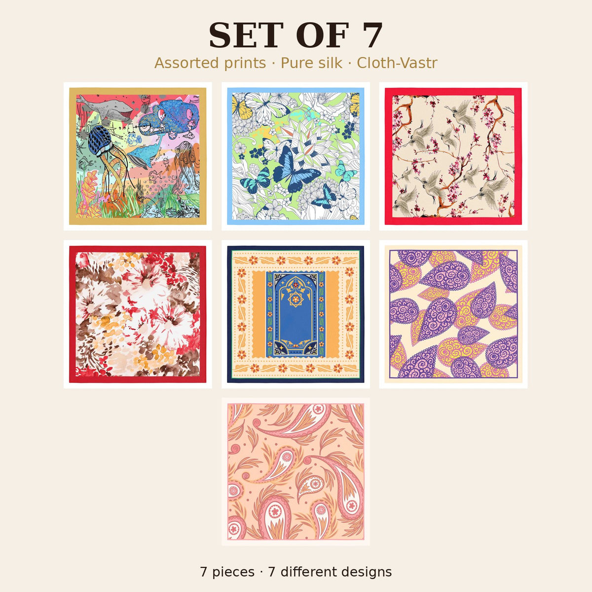 Set of 7