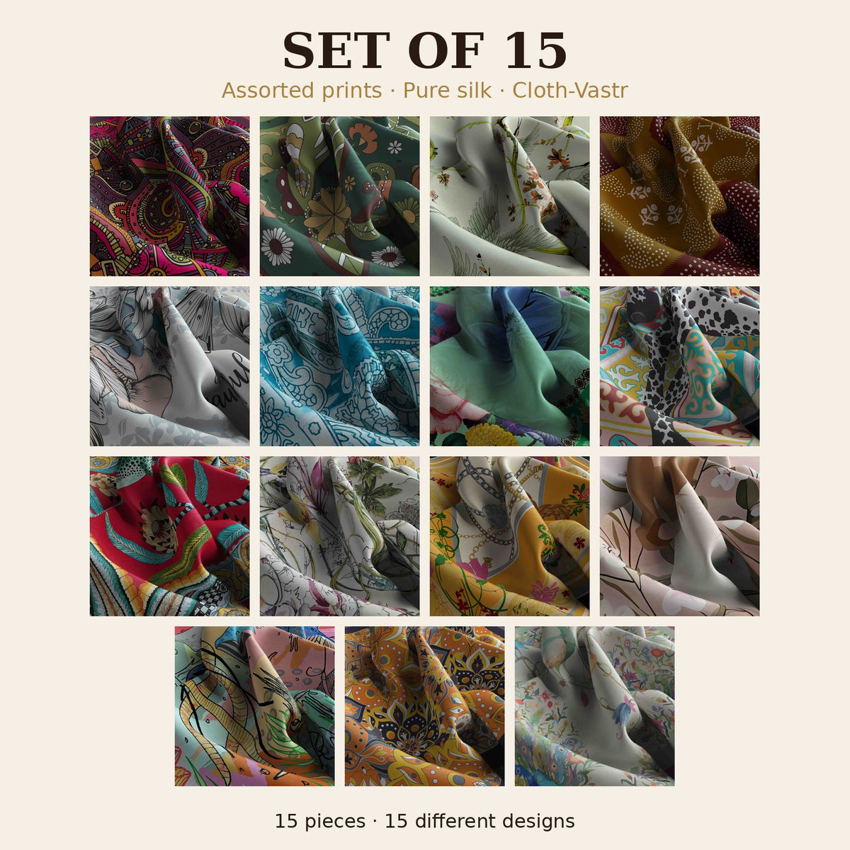 Set of 15