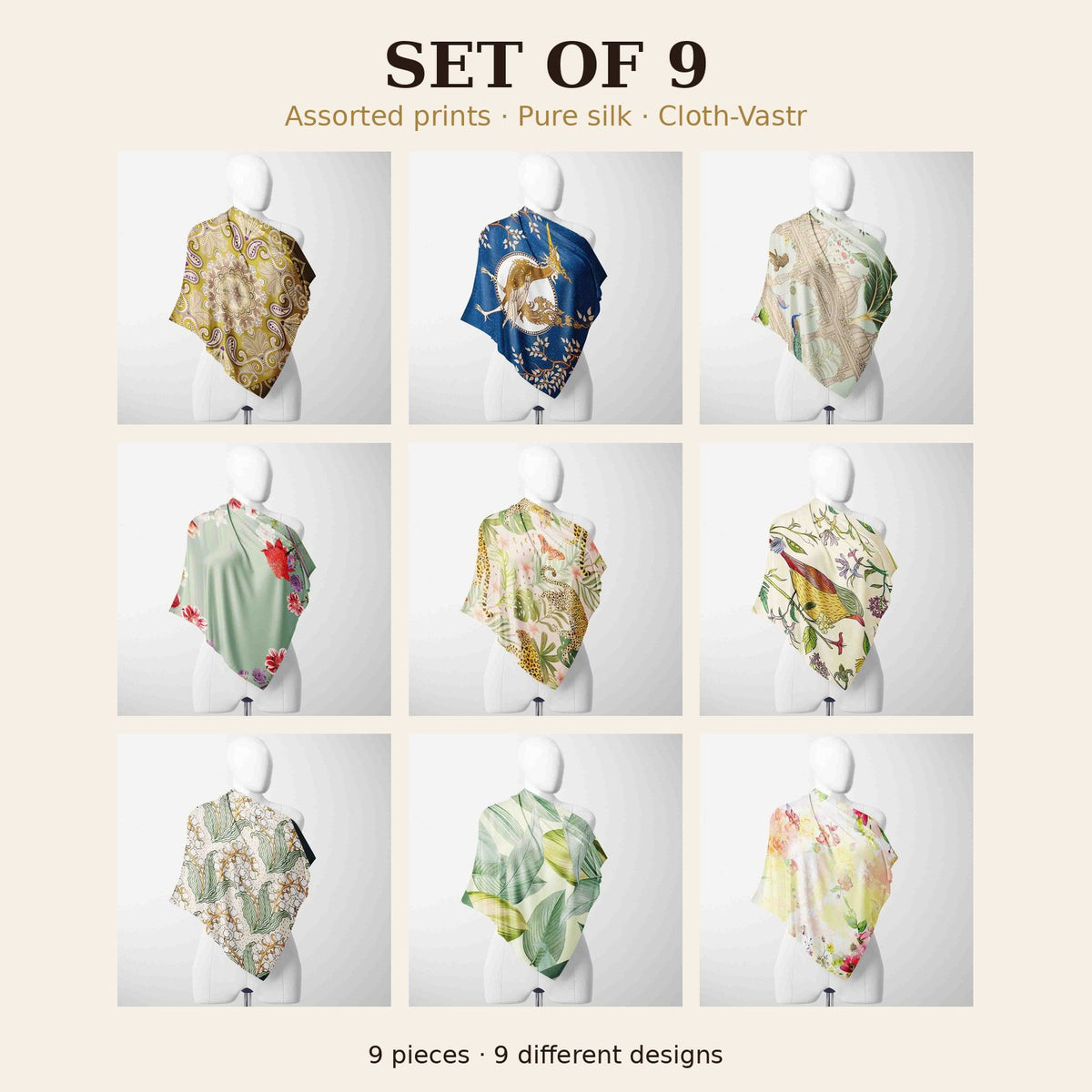 Set of 9
