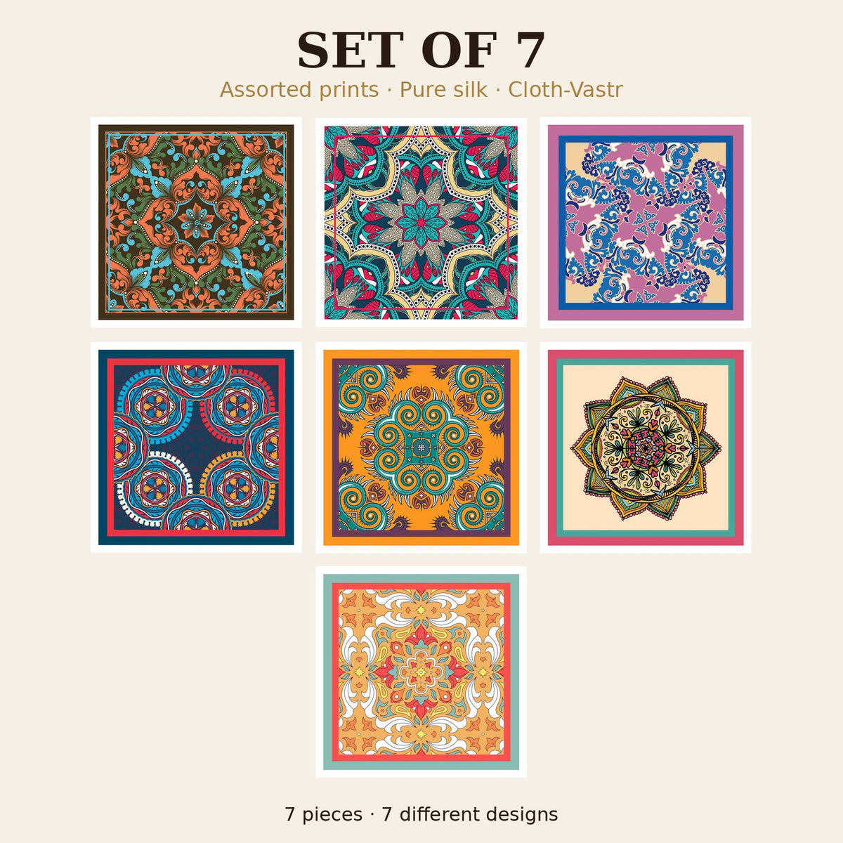Set of 7