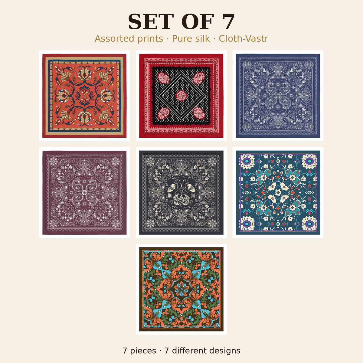 Set of 7