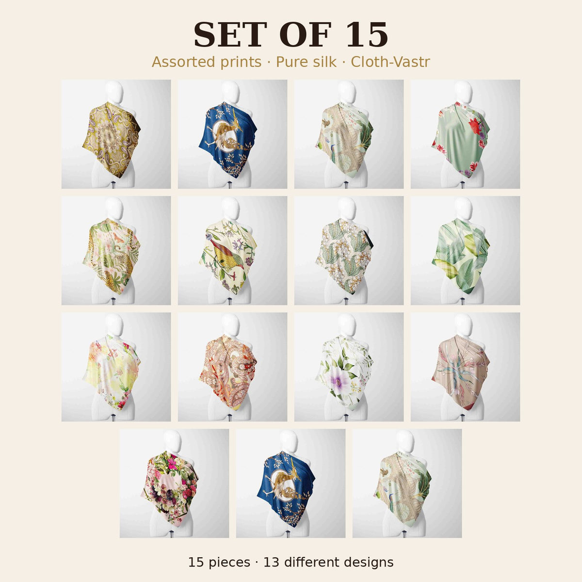 Set of 15