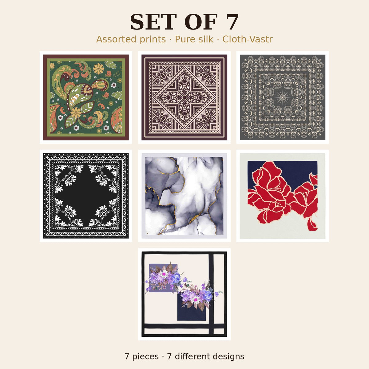 Set of 7
