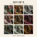 Set of 9