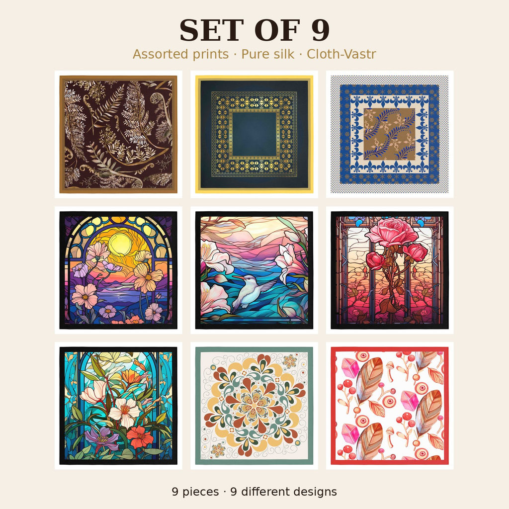 Set of 9