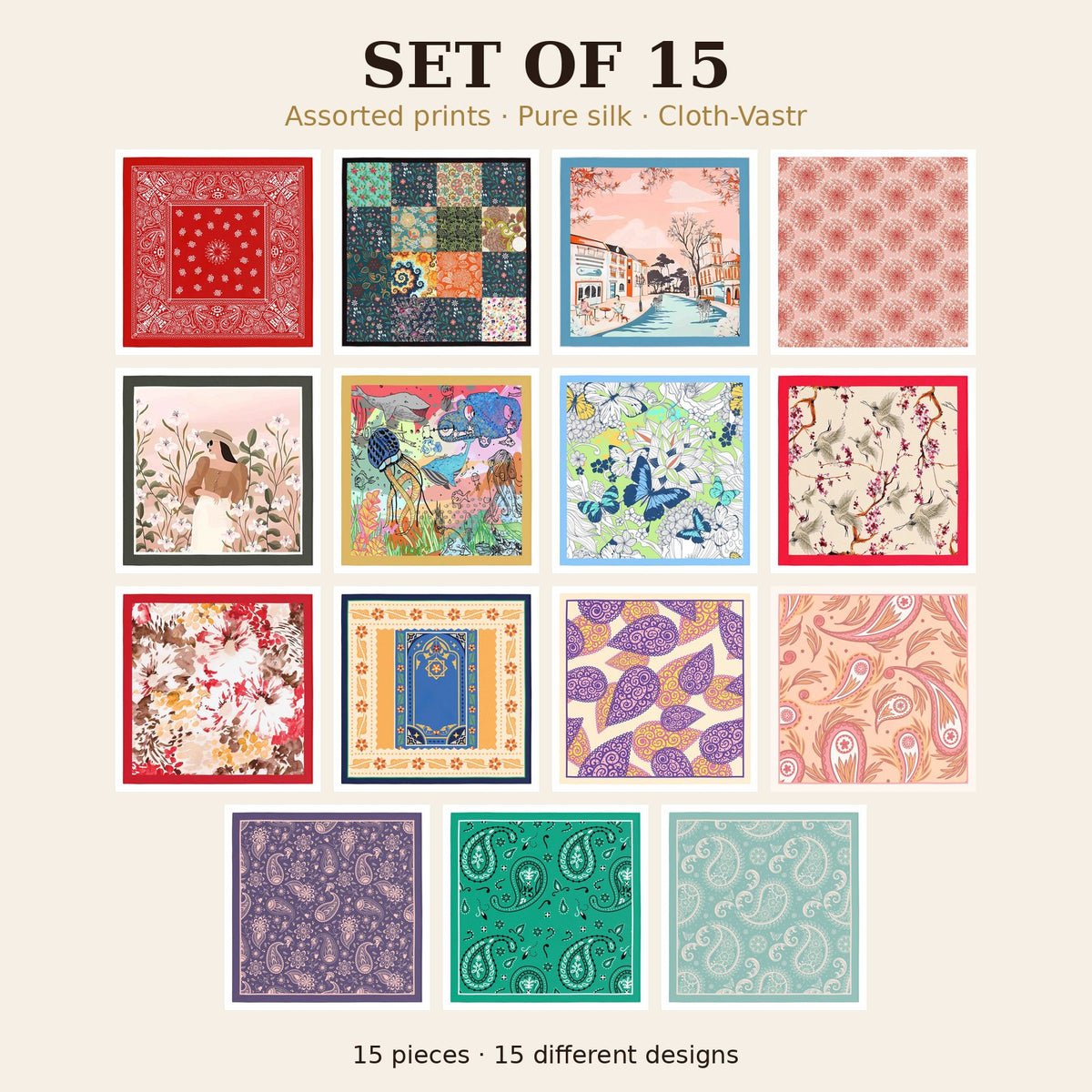 Set of 15