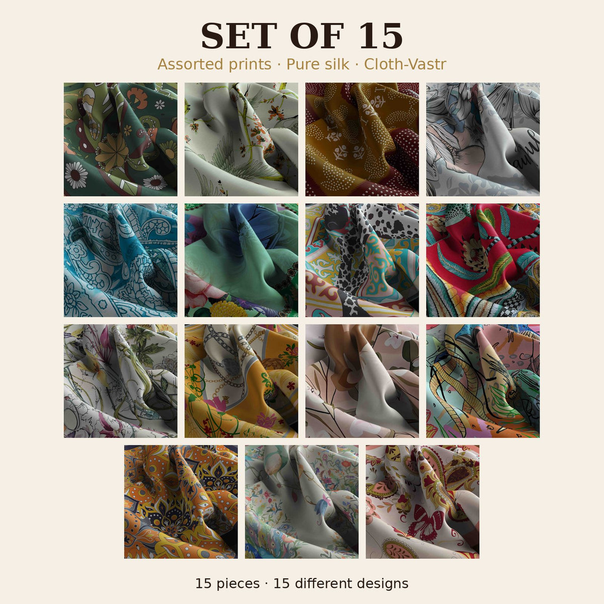 Set of 15