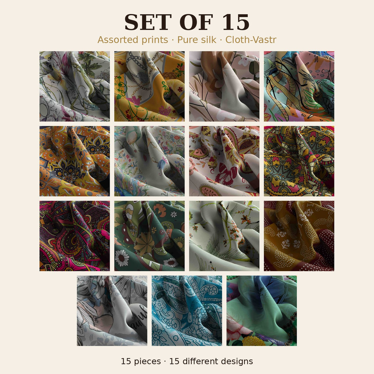 Set of 15