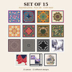 Set of 15