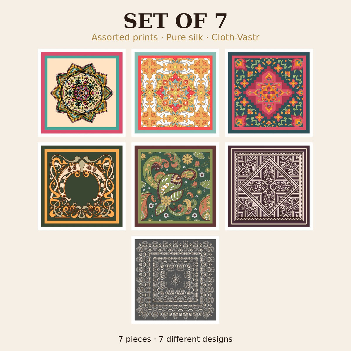 Set of 7
