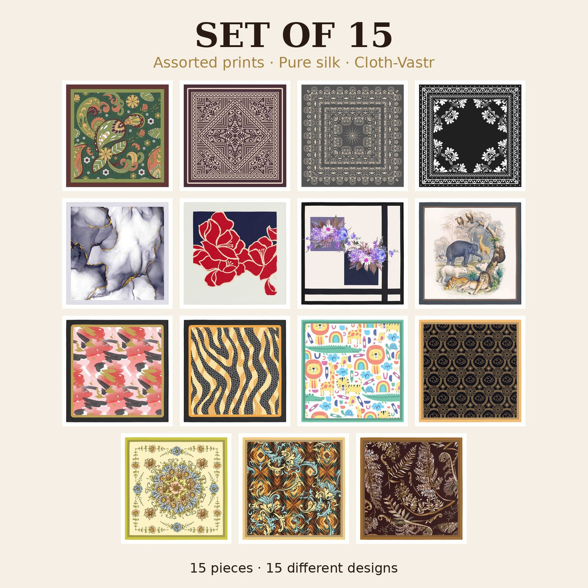 Set of 15