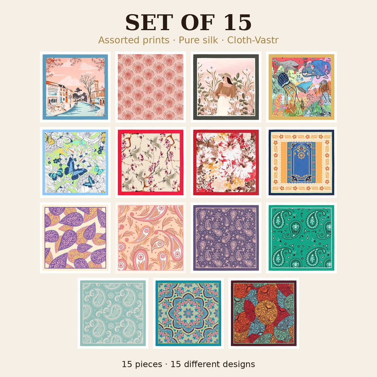 Set of 15