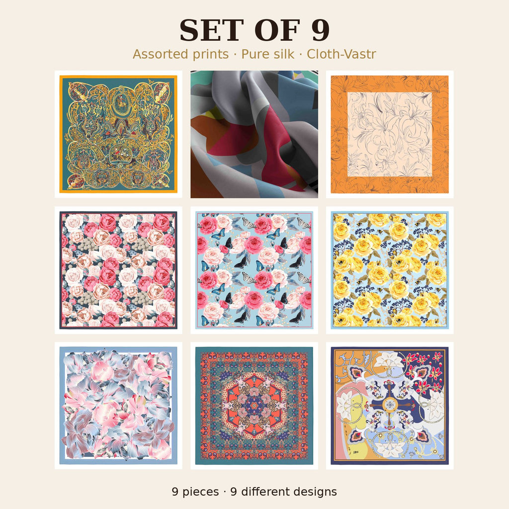 Set of 9