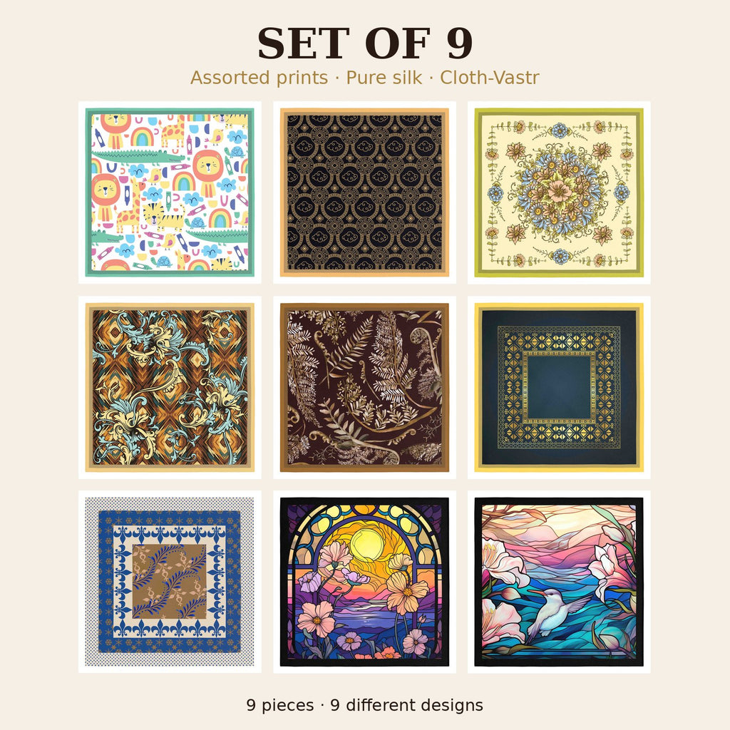 Set of 9