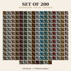 Set of 200