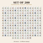 Set of 200