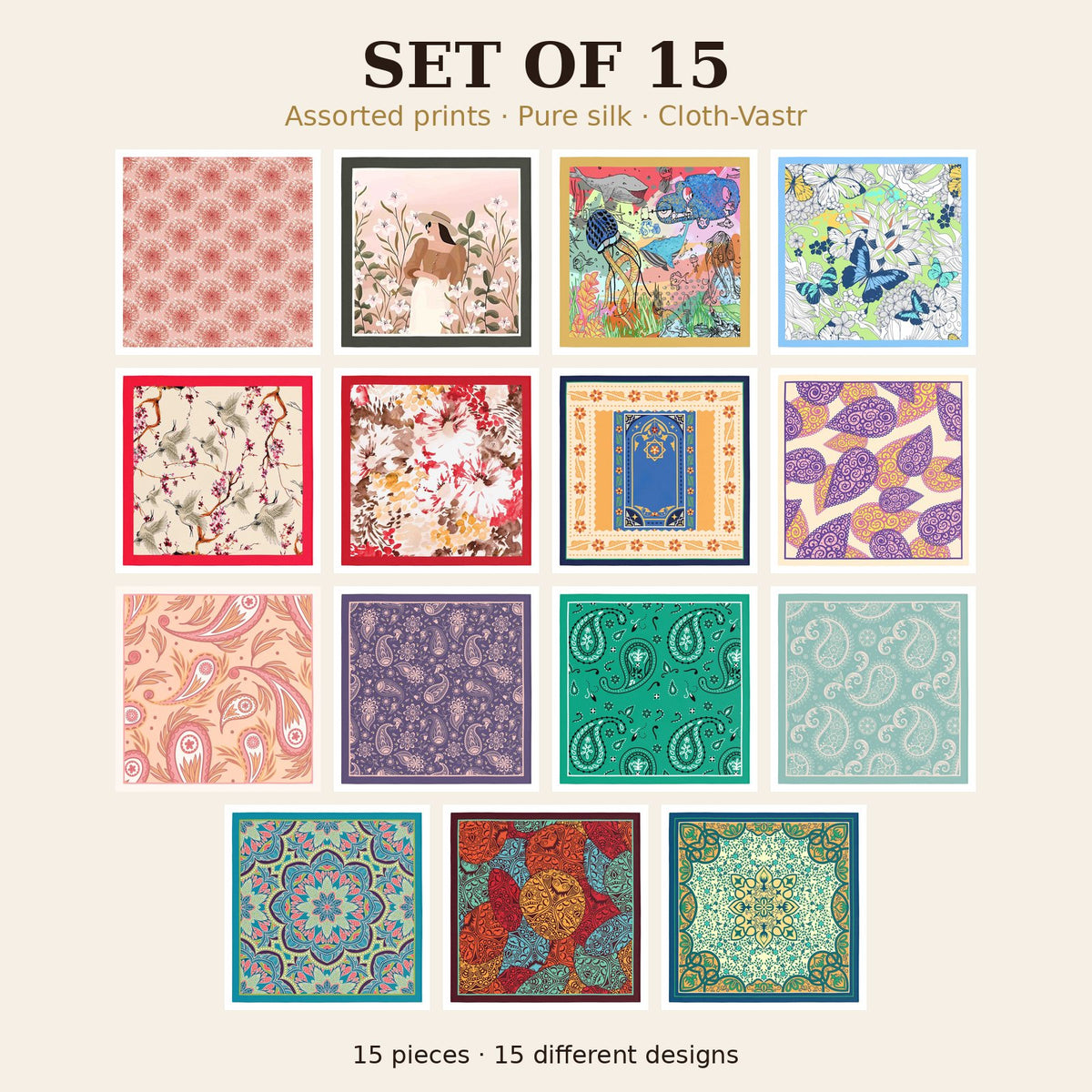 Set of 15