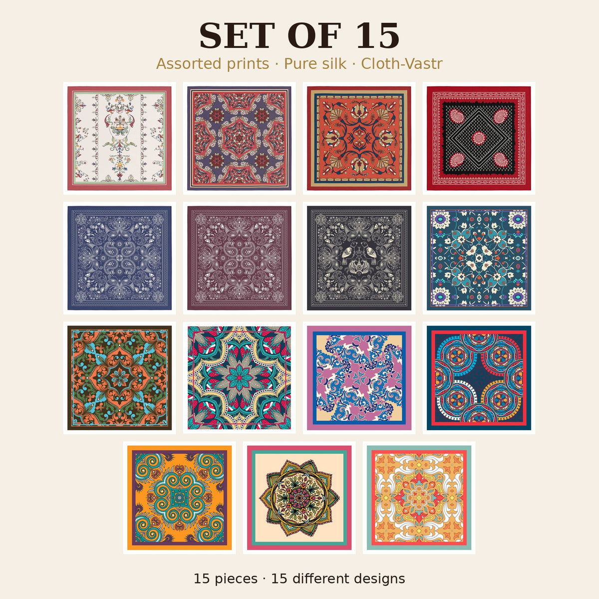 Set of 15