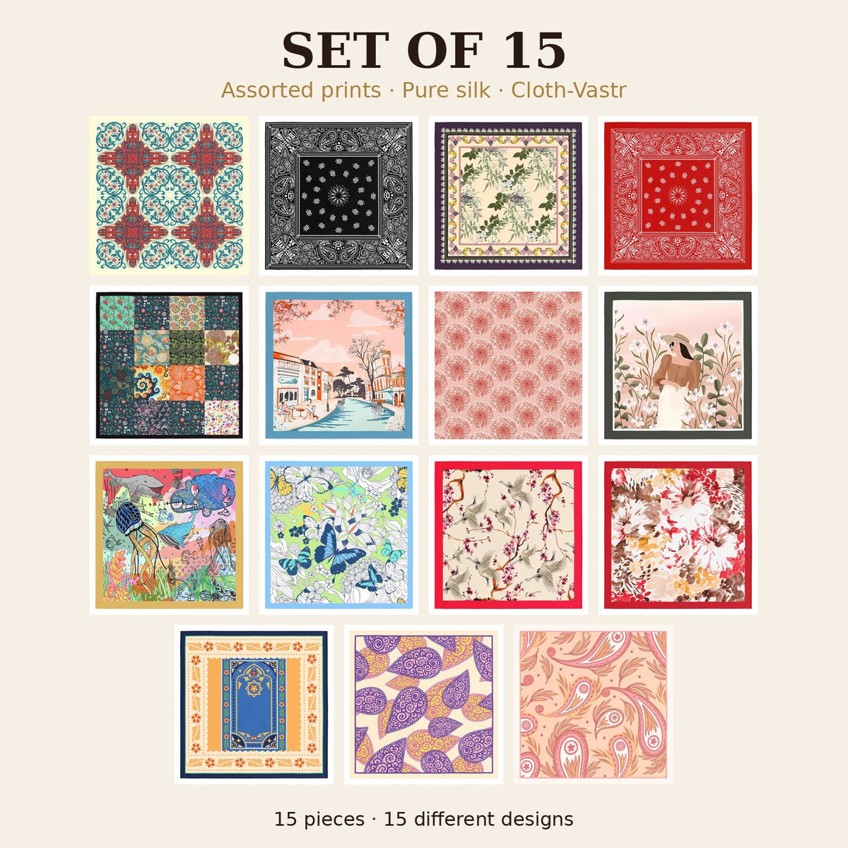 Set of 15
