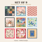 Set of 9