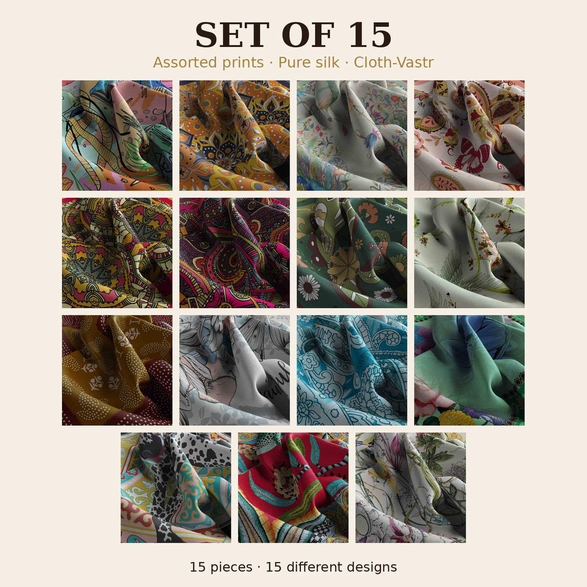 Set of 15