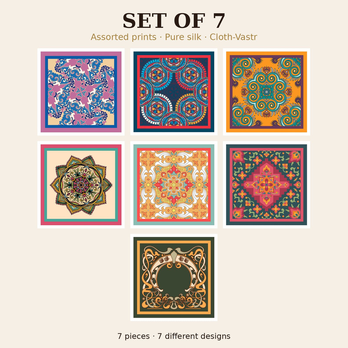 Set of 7
