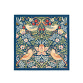 Songbird Strawberry Garden Silk Bandana Scarf – 50 × 50 cm