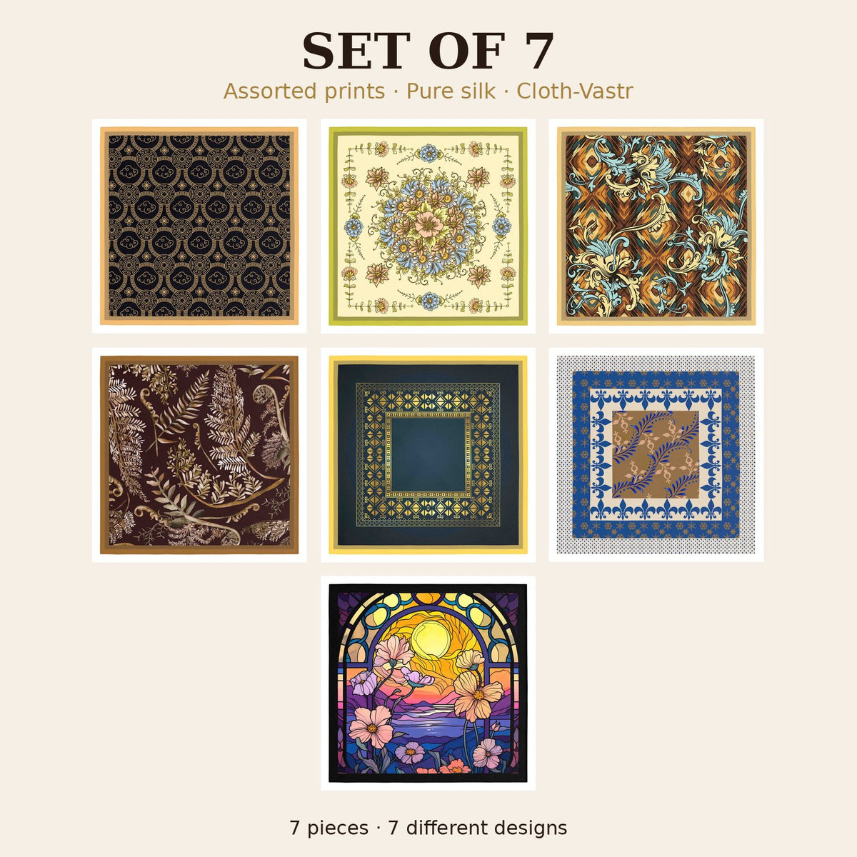 Set of 7