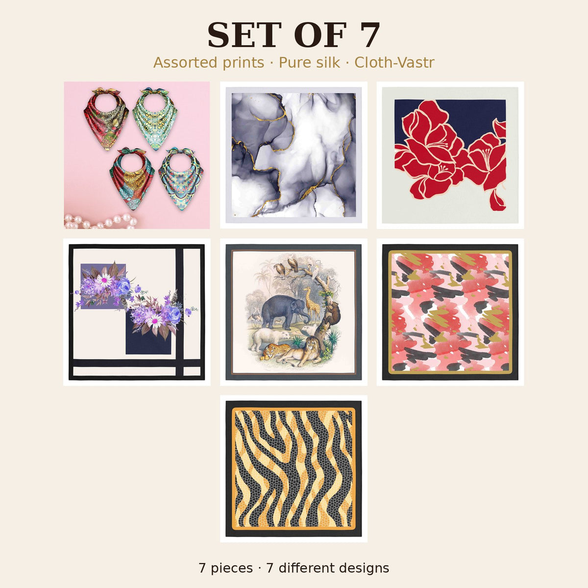 Set of 7