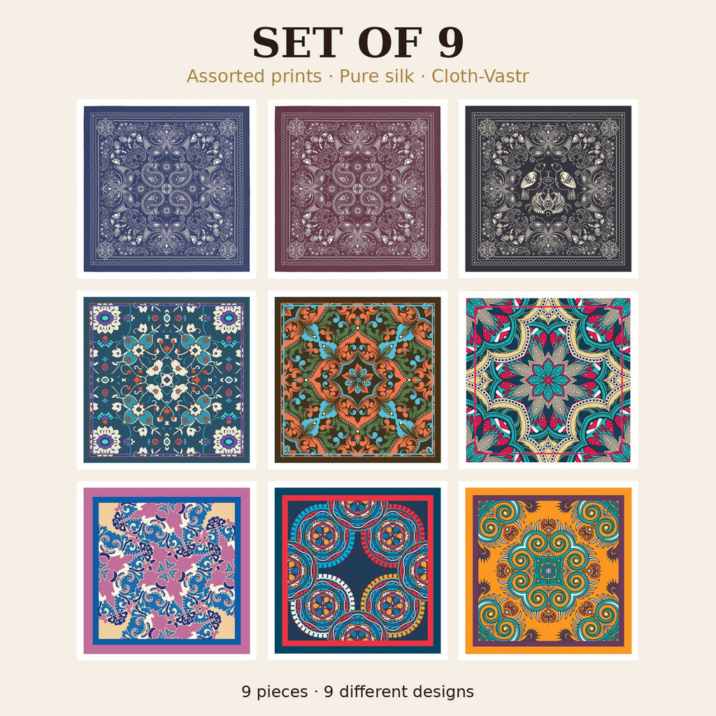 Set of 9