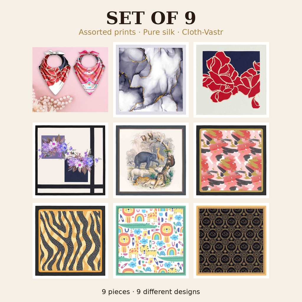 Set of 9