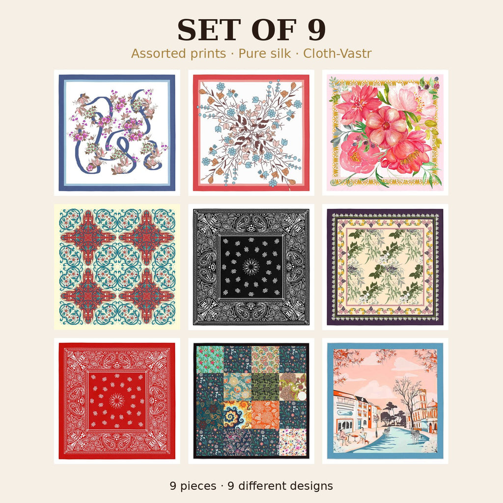Set of 9