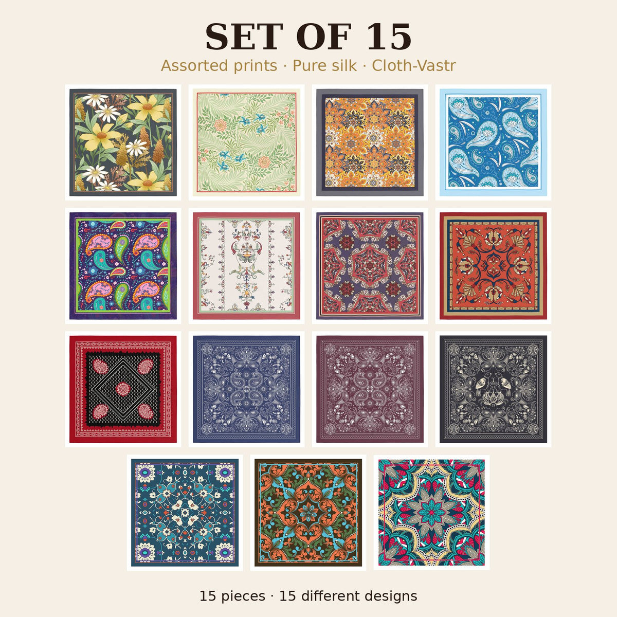 Set of 15