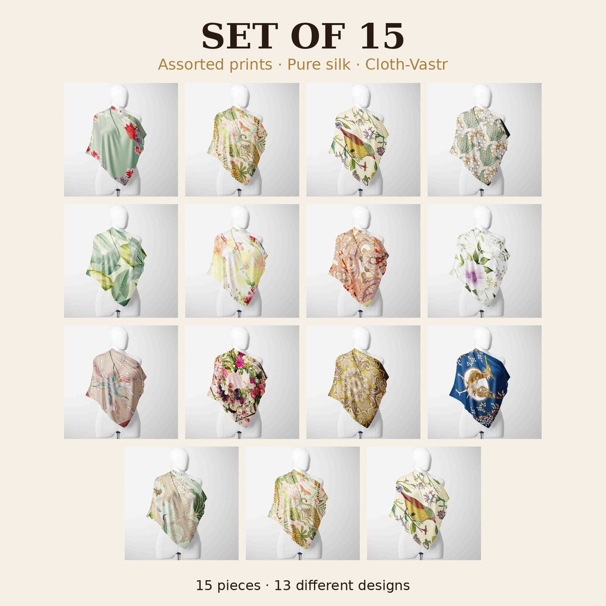 Set of 15
