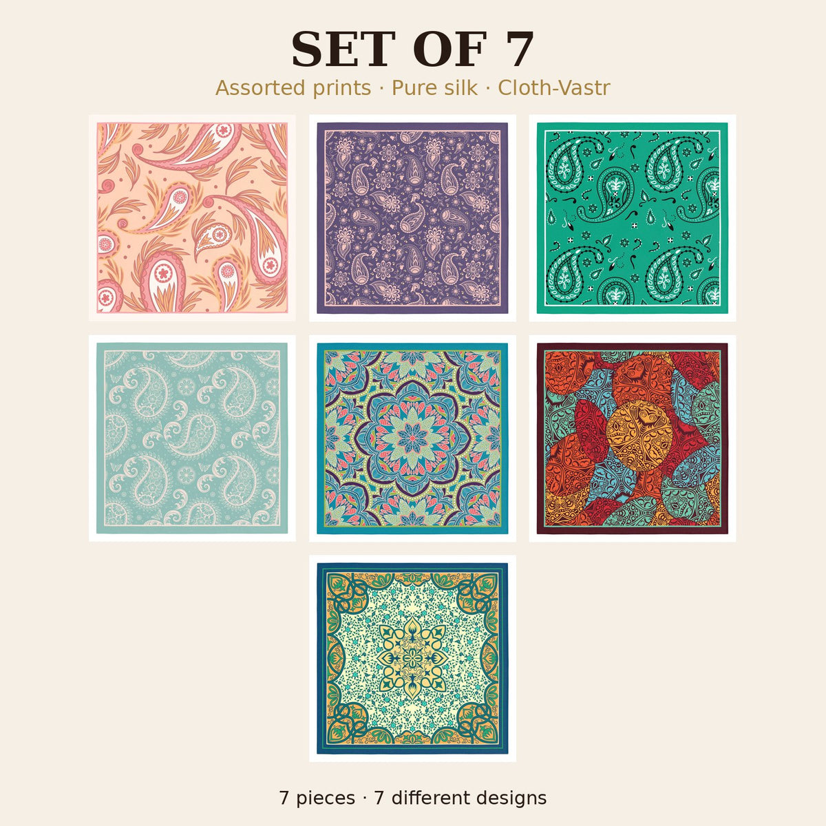 Set of 7