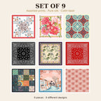 Set of 9