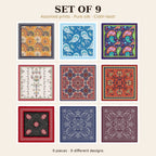 Set of 9