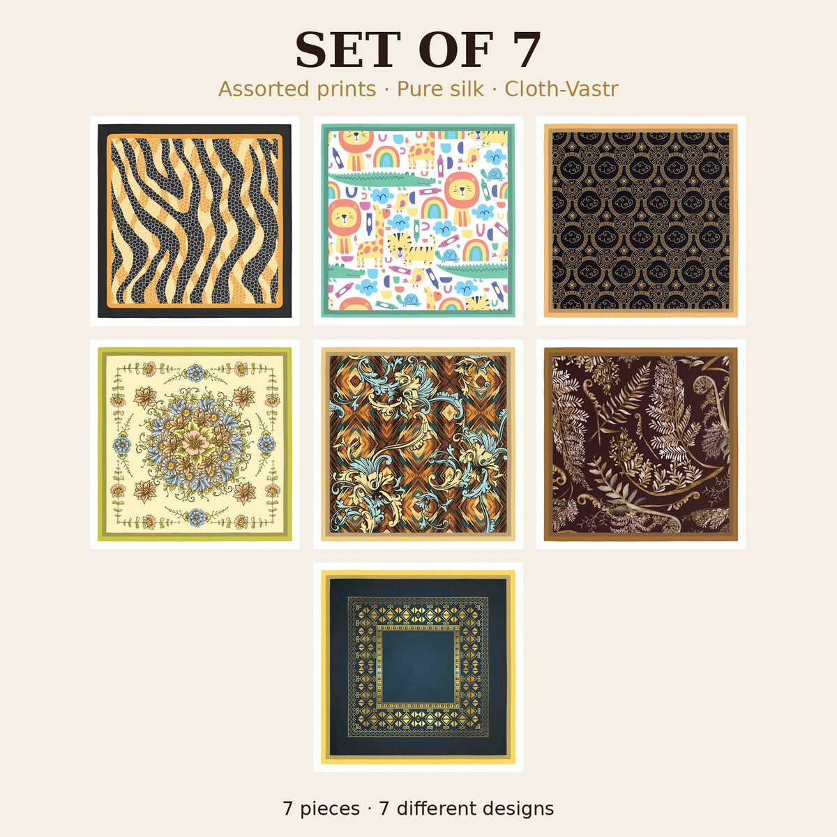 Set of 7
