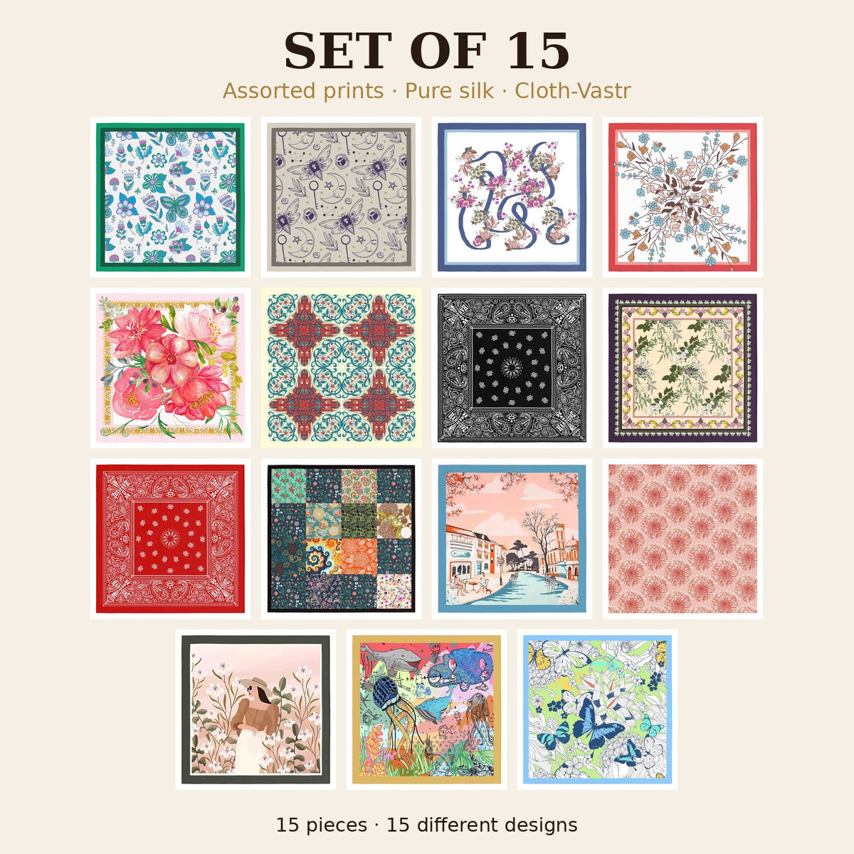 Set of 15