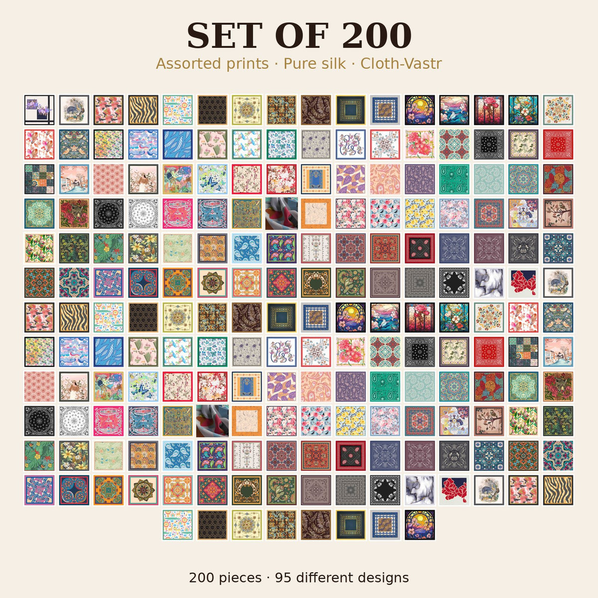 Set of 200