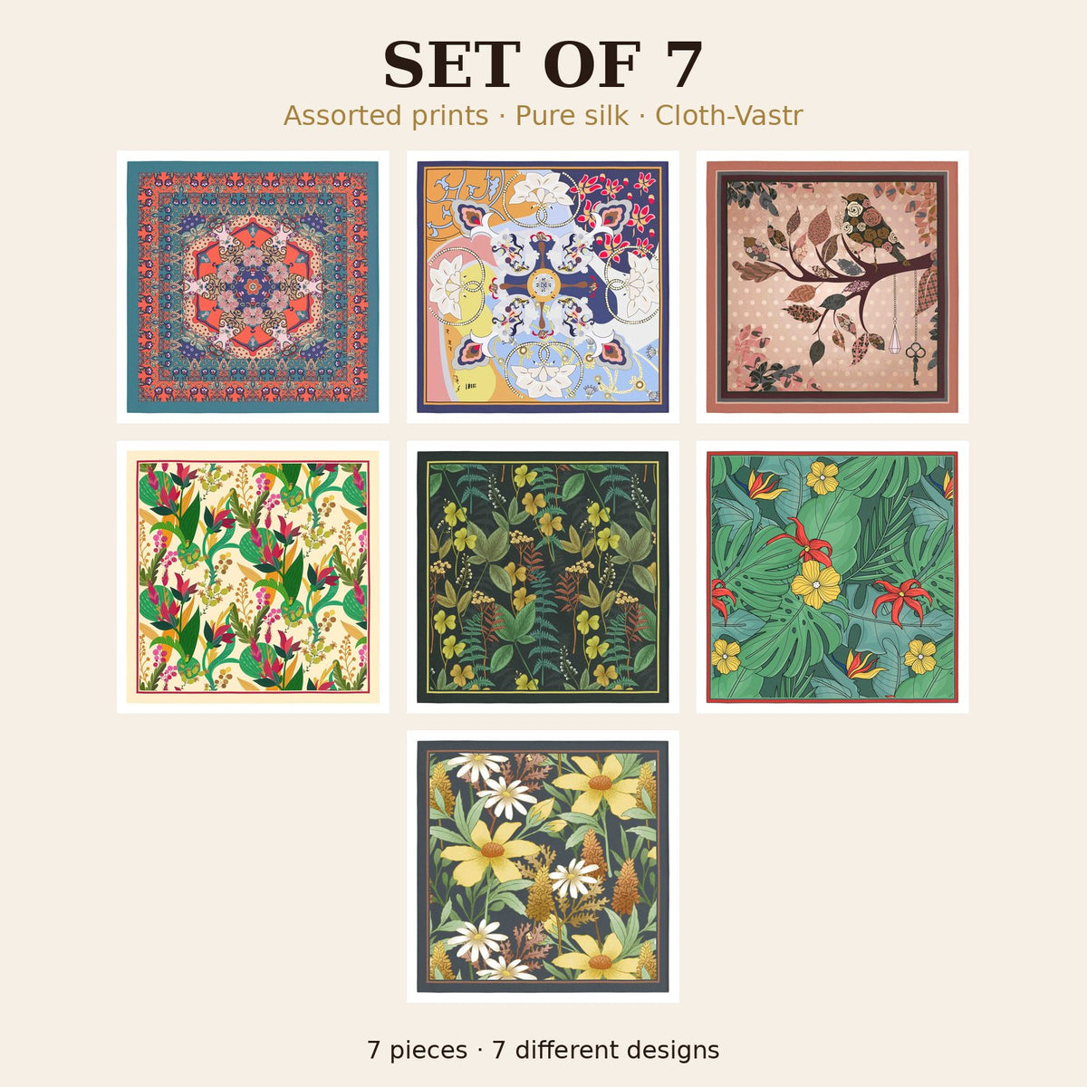 Set of 7