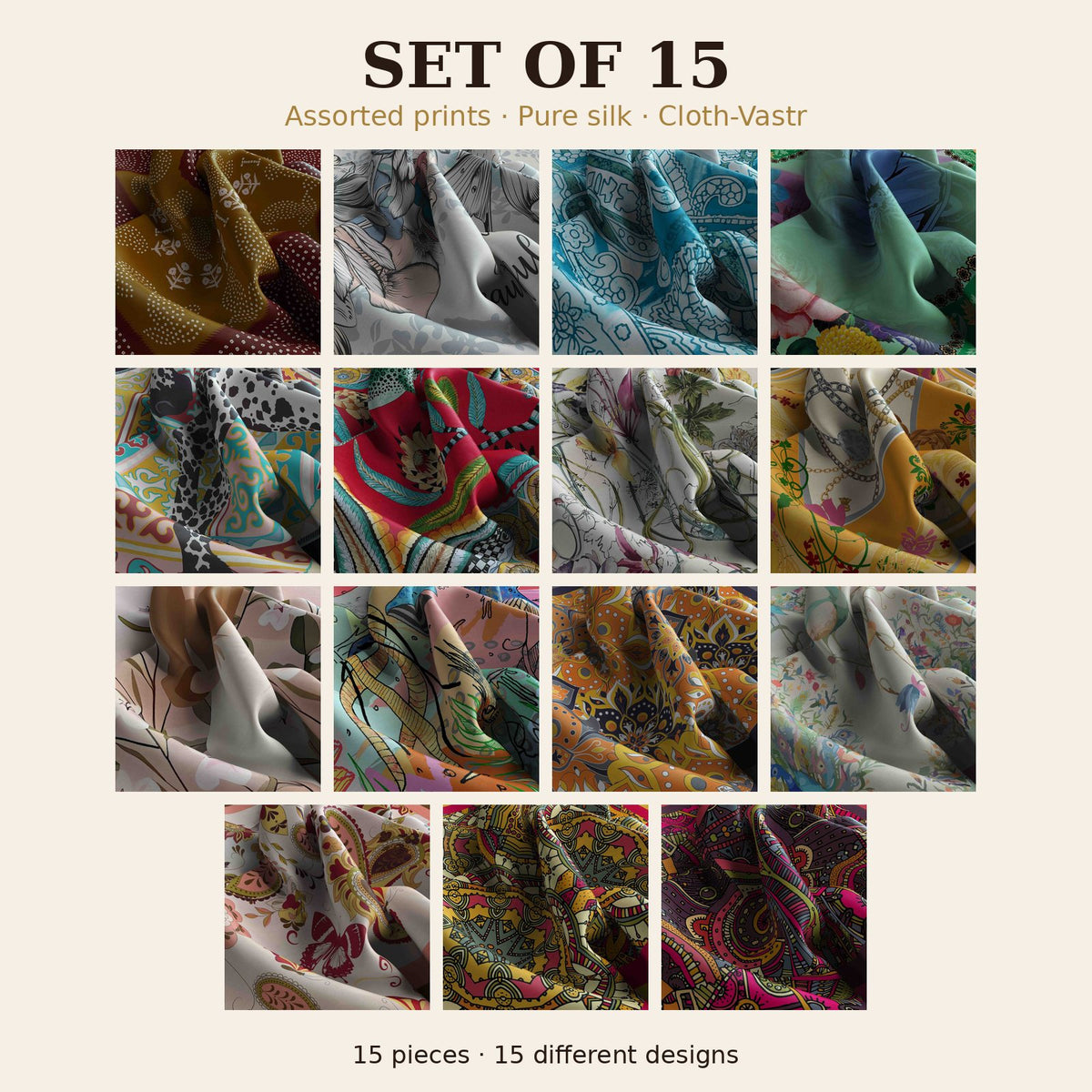 Set of 15