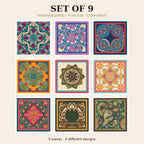 Set of 9