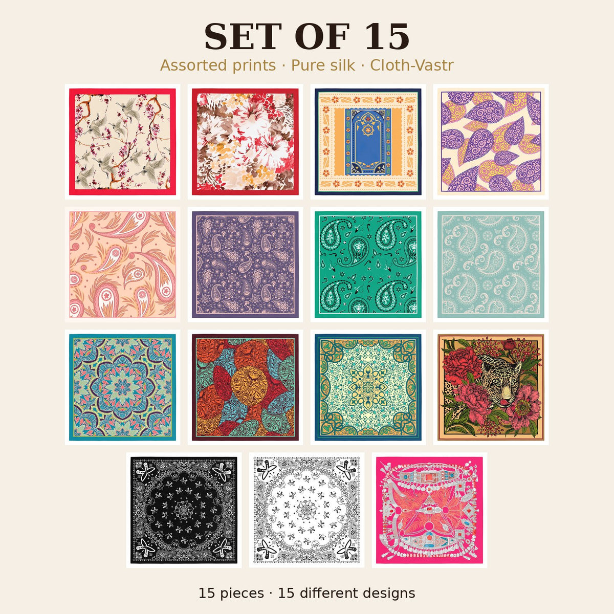 Set of 15
