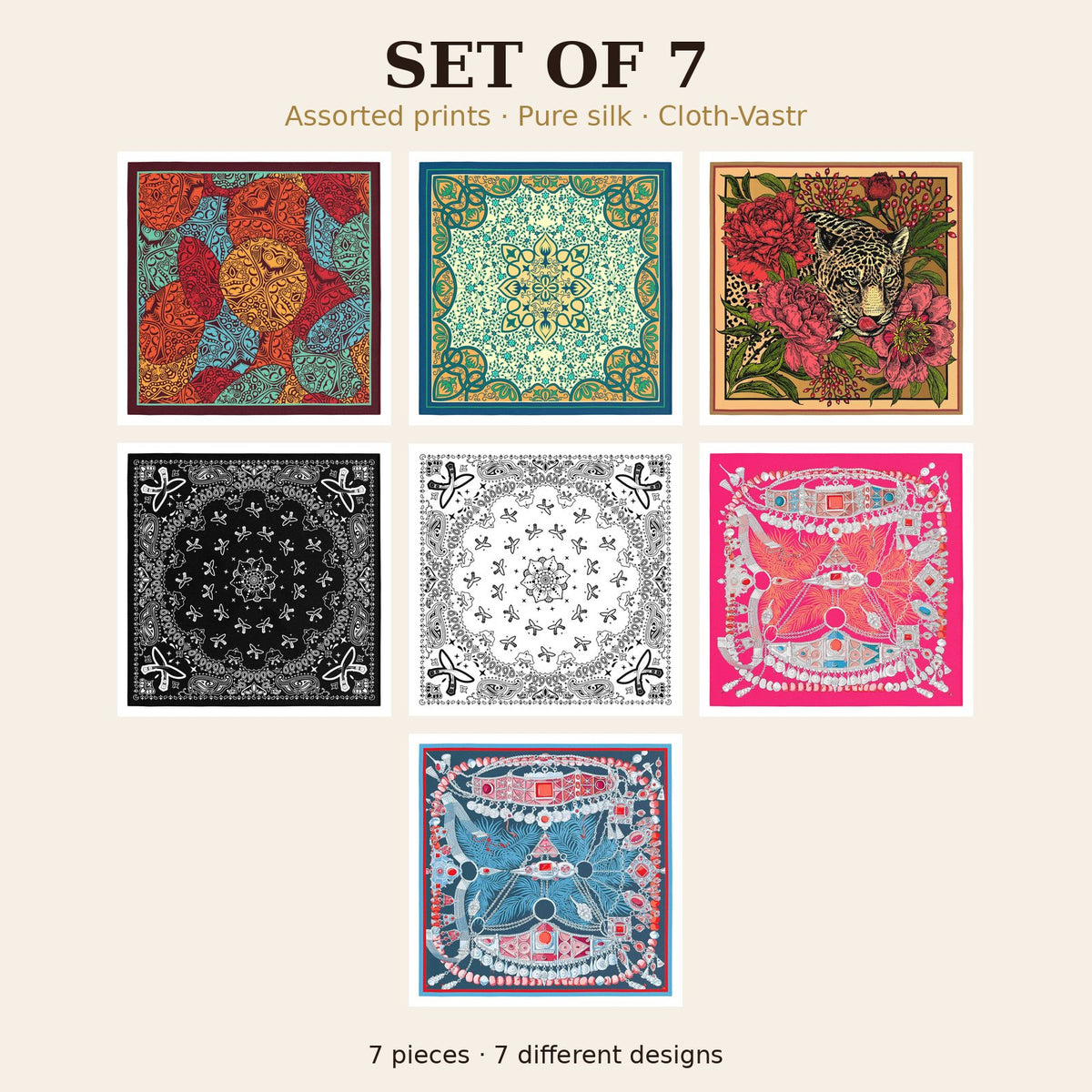 Set of 7