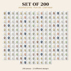Set of 200