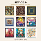 Set of 9