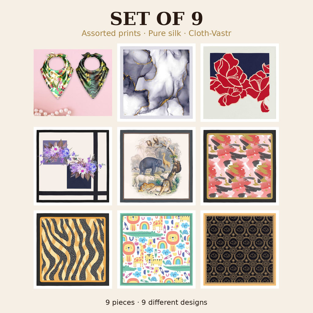Set of 9