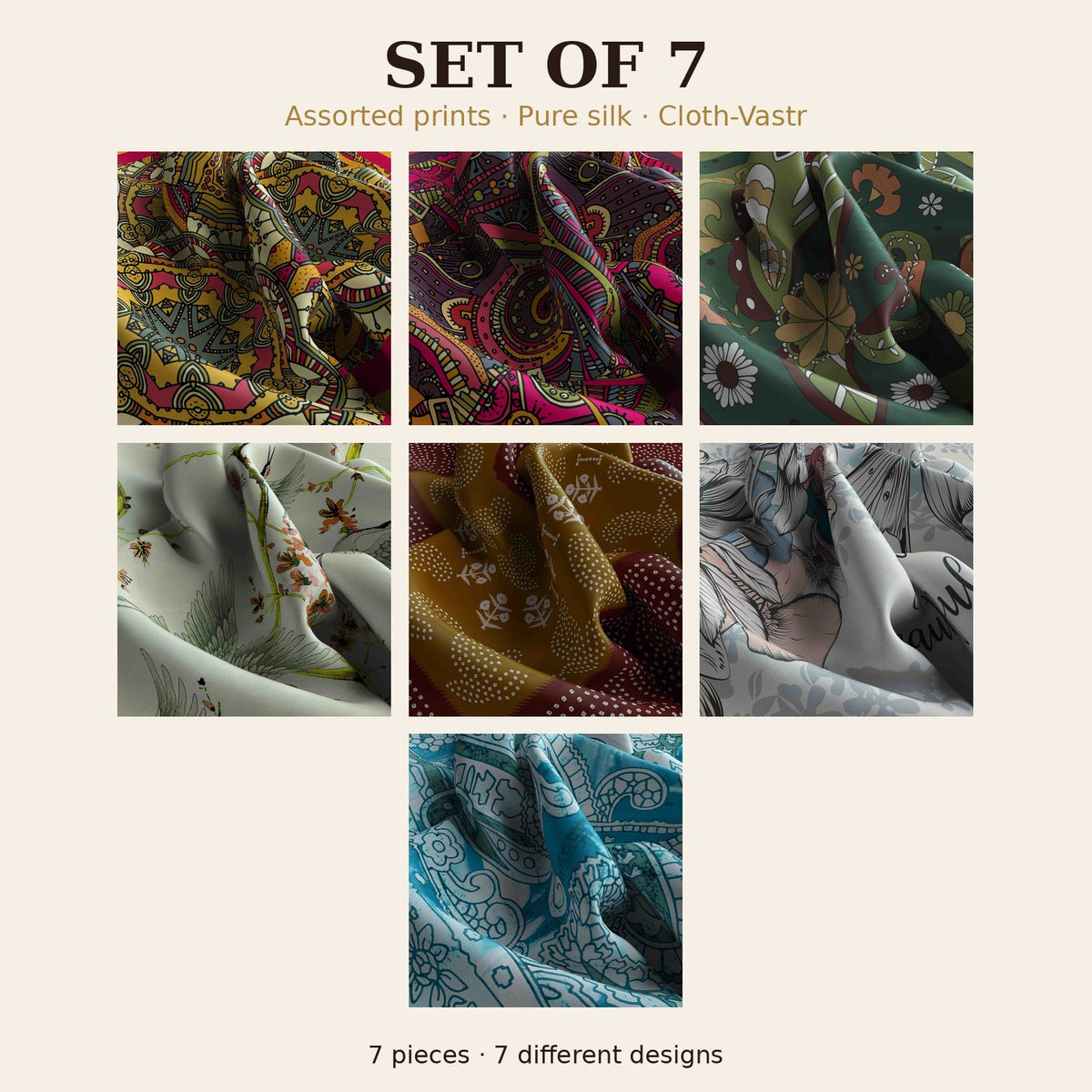 Set of 7